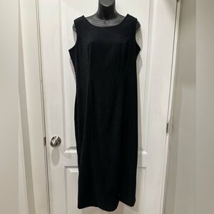 Elegant Black Sleeveless Maxi Dress